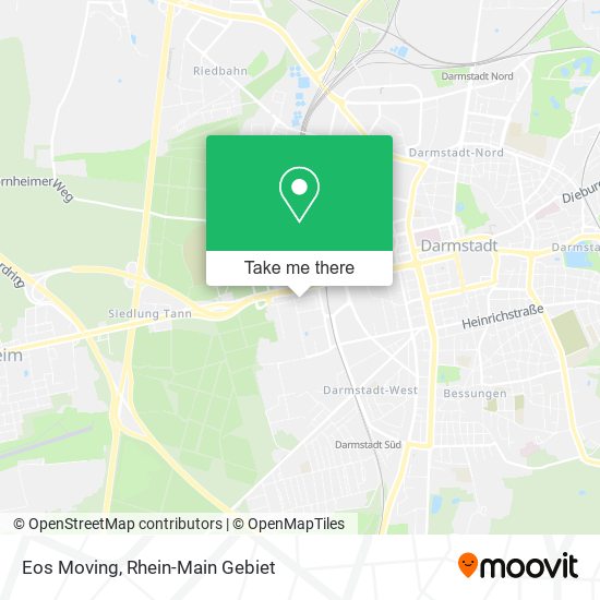 Eos Moving map