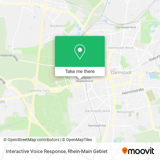 Карта Interactive Voice Response