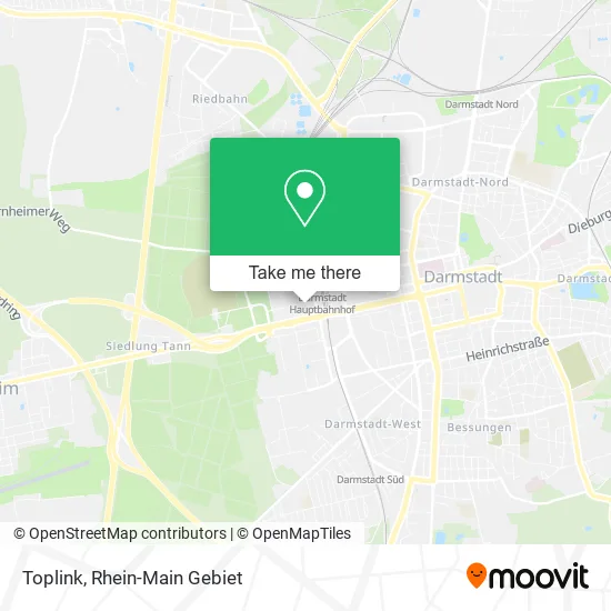 Карта Toplink