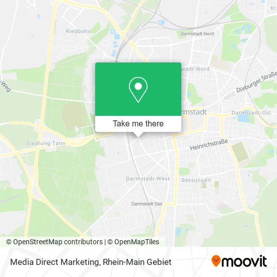 Карта Media Direct Marketing