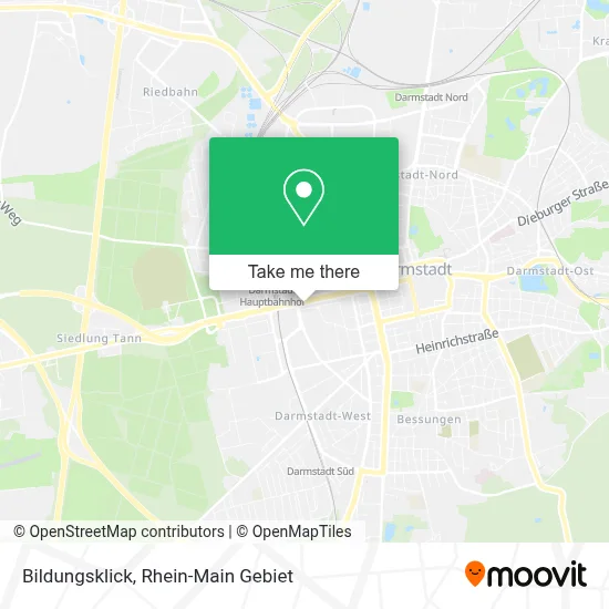 Bildungsklick map