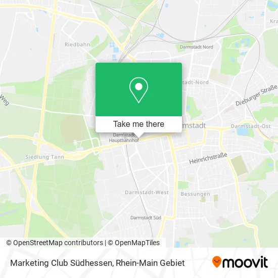 Карта Marketing Club Südhessen