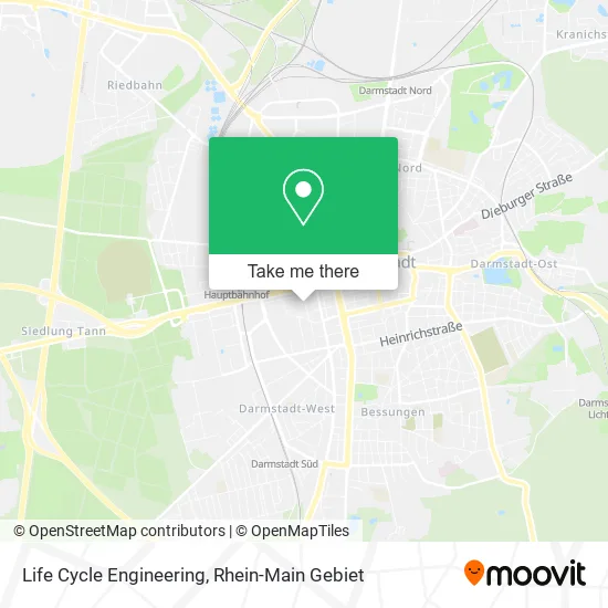 Карта Life Cycle Engineering
