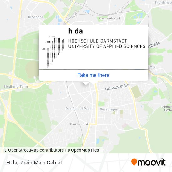 Карта H da