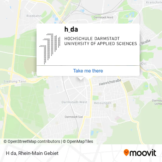 Карта H da
