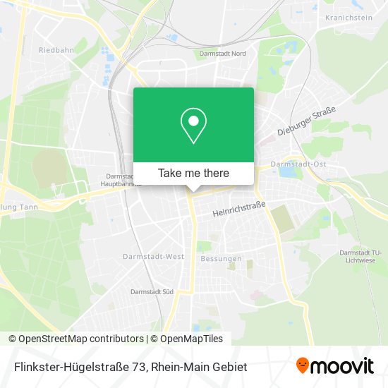 Flinkster-Hügelstraße 73 map