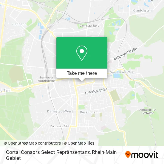 Карта Cortal Consors Select Repränsentanz