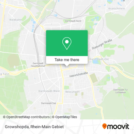 Карта Growshopda