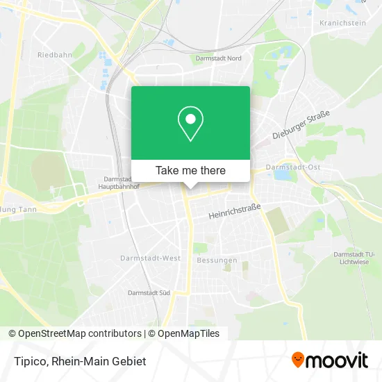 Карта Tipico