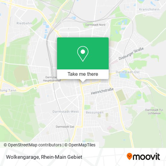 Карта Wolkengarage