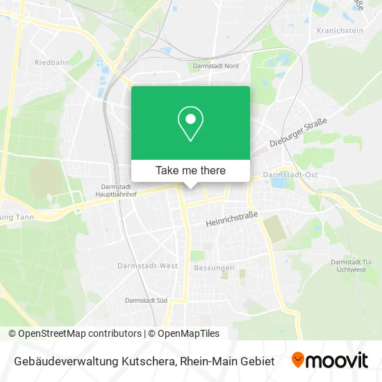 Карта Gebäudeverwaltung Kutschera