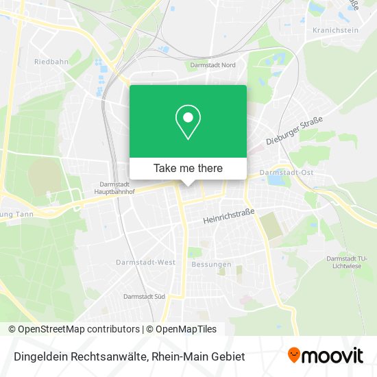 Dingeldein Rechtsanwälte map