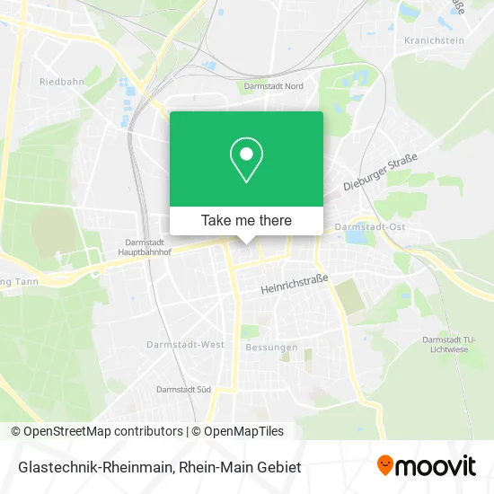 Карта Glastechnik-Rheinmain