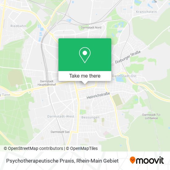 Psychotherapeutische Praxis map