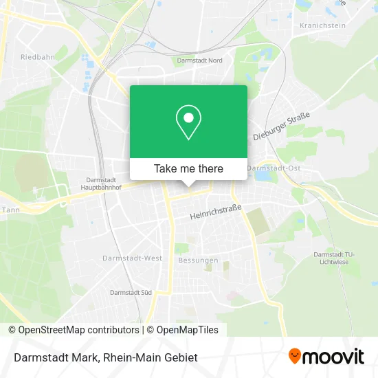 Карта Darmstadt Mark