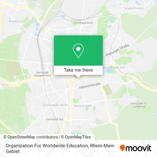 Organization For Worldwide Education map