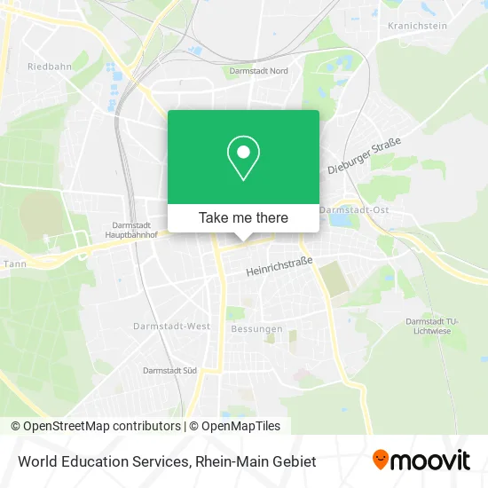 Карта World Education Services