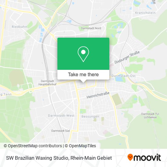 SW Brazilian Waxing Studio map
