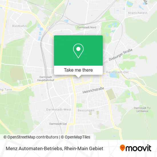 Карта Menz Automaten-Betriebs
