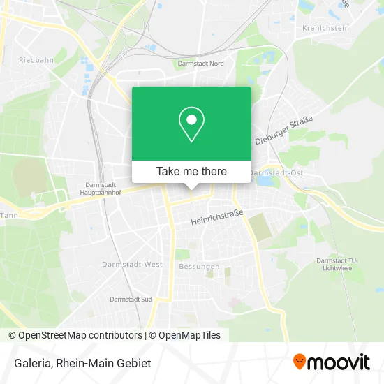 Карта Galeria