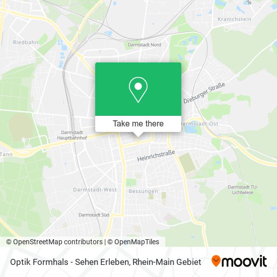 Optik Formhals - Sehen Erleben map