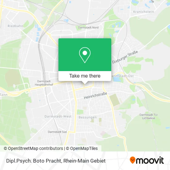 Карта Dipl.Psych. Boto Pracht