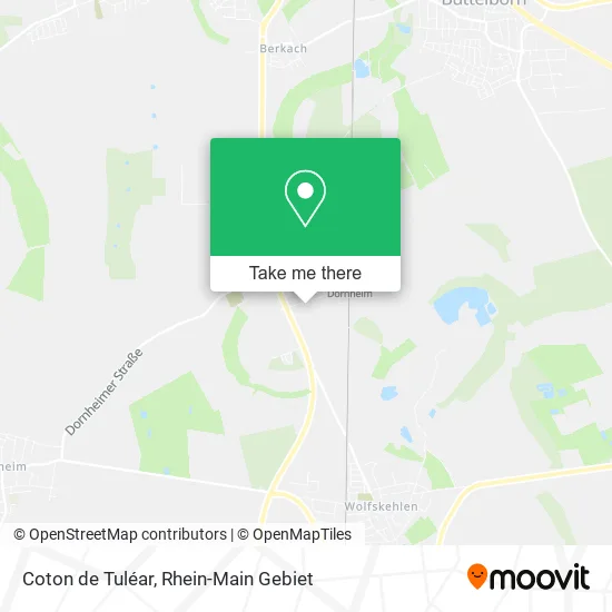 Coton de Tuléar map