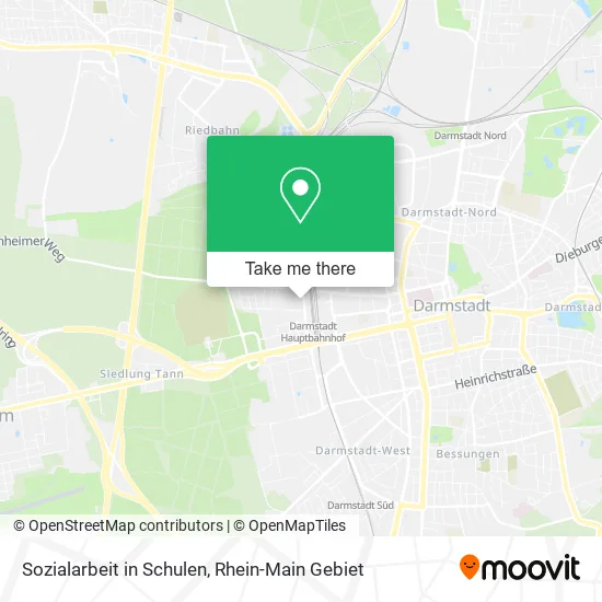 Карта Sozialarbeit in Schulen