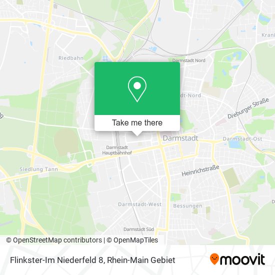 Карта Flinkster-Im Niederfeld 8