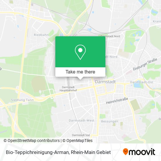 Карта Bio-Teppichreinigung-Arman