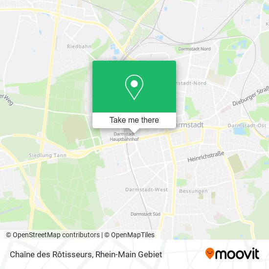 Chaîne des Rôtisseurs map