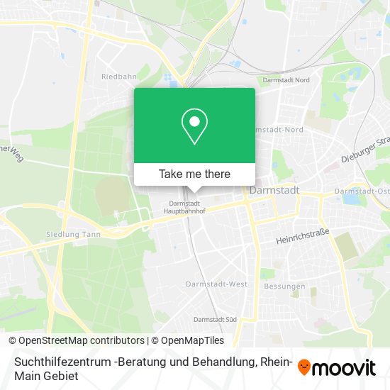 Suchthilfezentrum -Beratung und Behandlung map