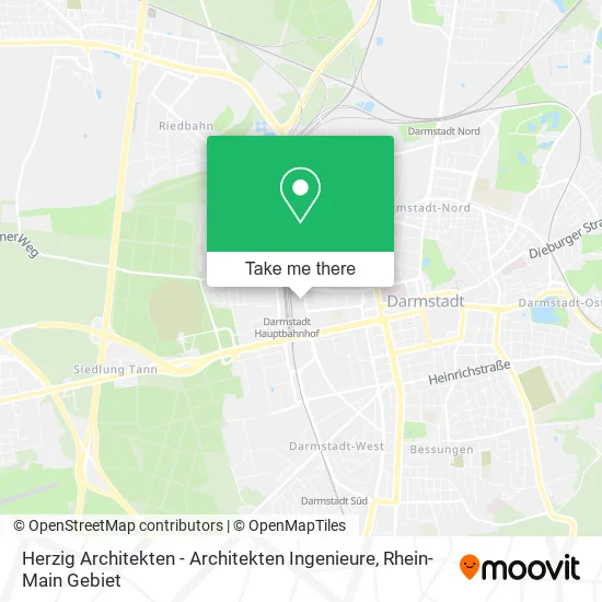 Карта Herzig Architekten - Architekten Ingenieure