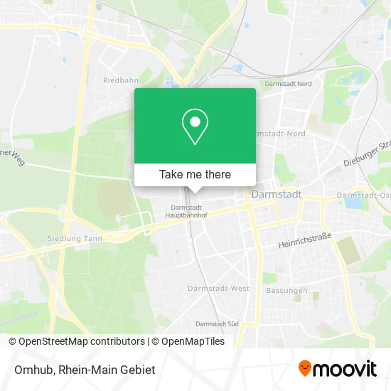 Карта Omhub