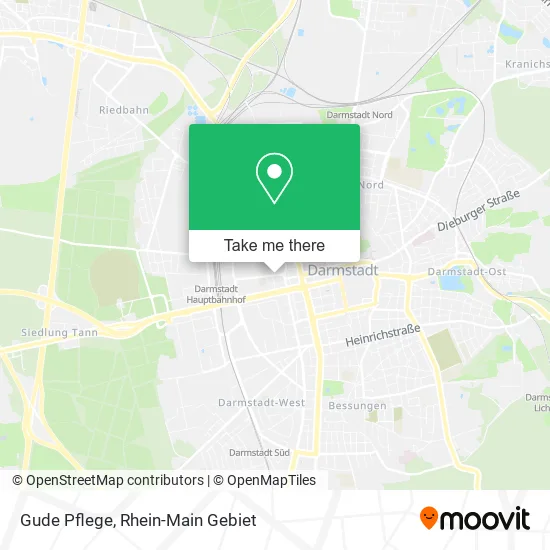 Карта Gude Pflege