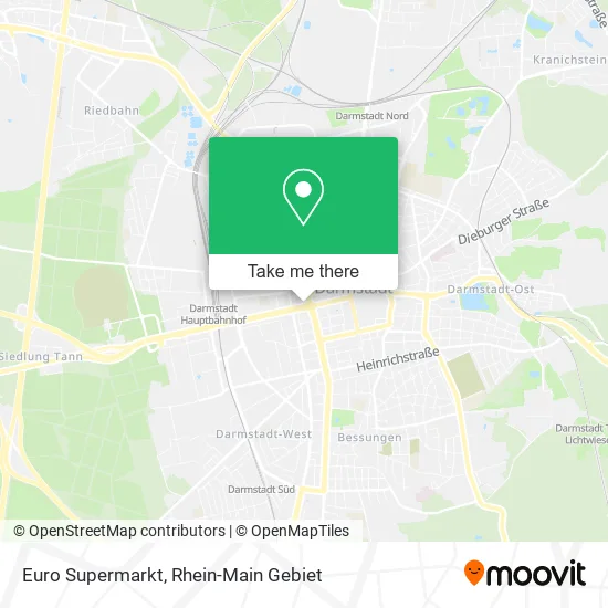 Карта Euro Supermarkt