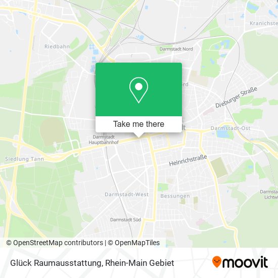 Карта Glück Raumausstattung
