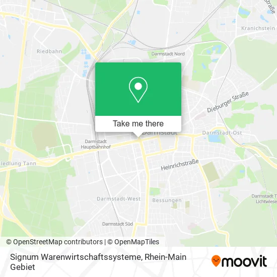 Карта Signum Warenwirtschaftssysteme