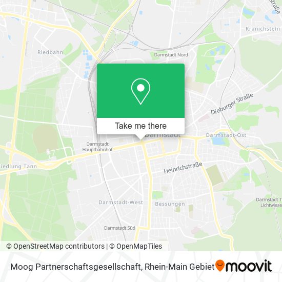 Moog Partnerschaftsgesellschaft map