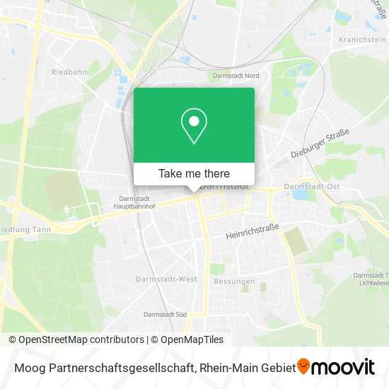 Карта Moog Partnerschaftsgesellschaft