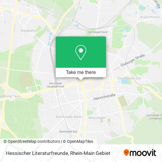 Hessischer Literaturfreunde map