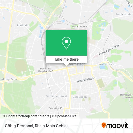Карта Göbig Personal