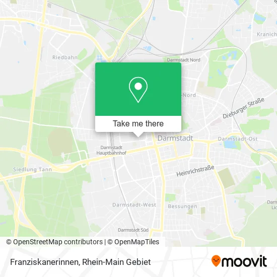 Карта Franziskanerinnen