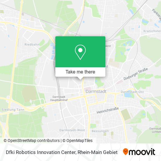 Dfki Robotics Innovation Center map