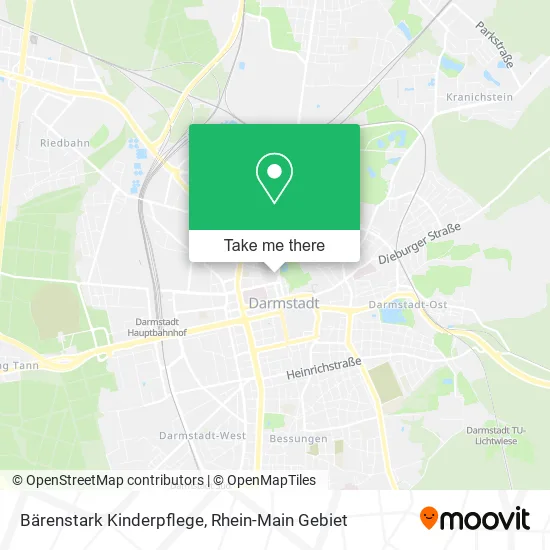 Карта Bärenstark Kinderpflege