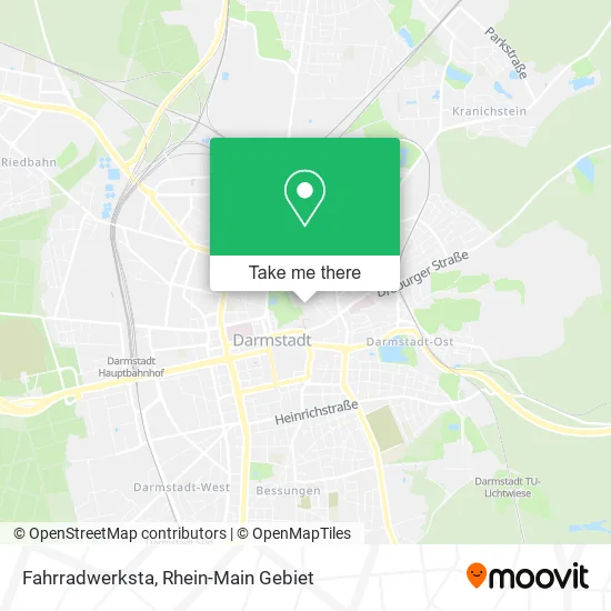 Карта Fahrradwerksta