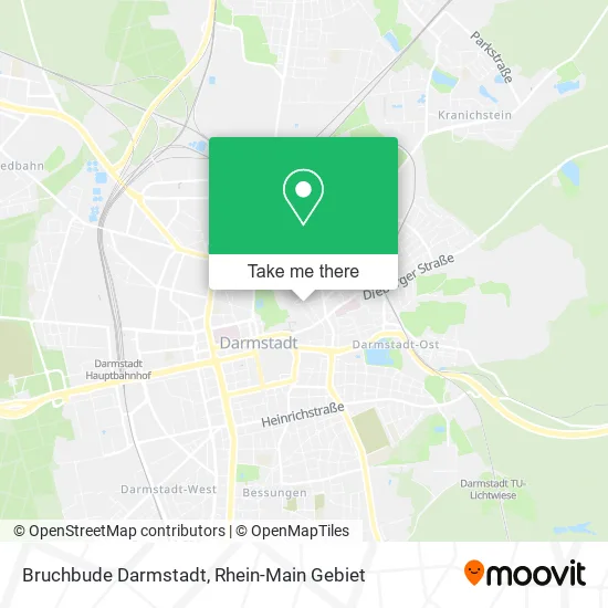 Карта Bruchbude Darmstadt