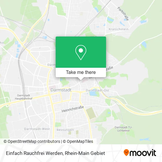 Карта Einfach Rauchfrei Werden
