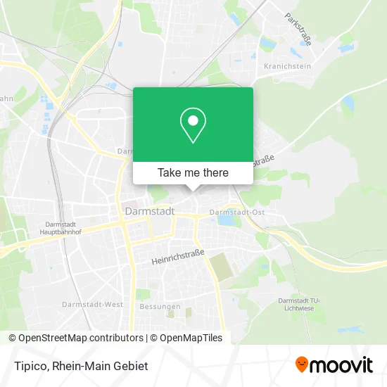 Карта Tipico