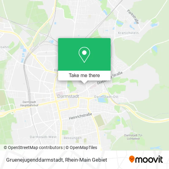 Карта Gruenejugenddarmstadt